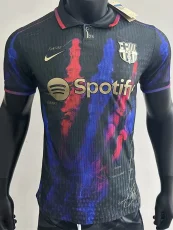 25-26 BAR Black Blue Special Edition Player Version Training shirts