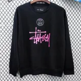 24-25 PsG High Quality Black Casual Long sleeve T-shirt