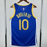 22-23 WARRIORS BUTLERIll #10 Blue Top Quality Hot Pressing NBA Jersey (V领)