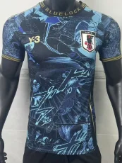 25-26 lapan Black Blue Special Edition Player Version Soccer Jersey Y-3