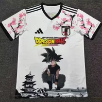 25-26 Japan White Special Edition Fans Soccer Jersey*龙珠黑悟空