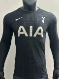 25-26 TOT Black Special Edition Long sleeve Player Version Soccer Jersey (长袖球员)