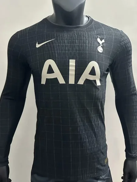 25-26 TOT Black Special Edition Long sleeve Player Version Soccer Jersey (长袖球员)