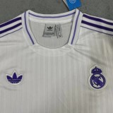 25-26 RMA White Special Edition Fans Training shirts *紫色标