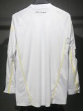 2009-2010 RMA Home Player Version 长袖球员 Long Sleeve Retro Soccer Jersey