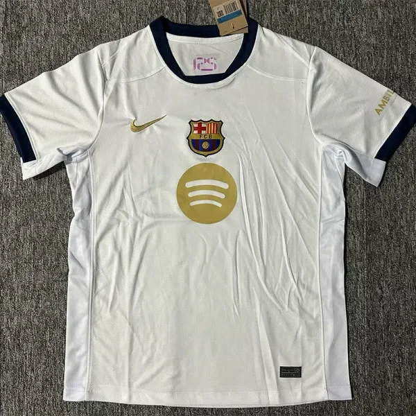 24-25 BAR White Special Edition Fans Training shirts*金广告