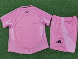 25-26 Inter Miami Away Kids Player Version Soccer Jersey (球员童装)
