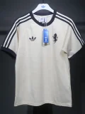 24-25 JUV Milky white Casual Retro Edition T-Shirts (High Quality) 24-25 JUV Milky white Casual Retro Edition T-Shirts (High Quality)