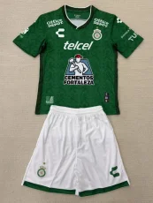 24-25 Club Leon Home Kids Soccer Jersey