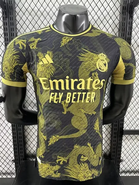 25-26 RMA Black Gold Special Edition Player VersionTraining Shirts