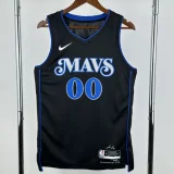 23-24 Dallas Mavericks CHRISTIE #00 Black City EditionTop Quality Hot Pressing NBA Jersey(V领)