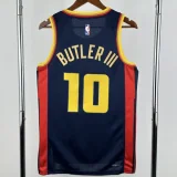 24-25 WARRIORS BUTLERIII #l0 Royal blue City EditionTop Quality Hot Pressing NBA Jersey