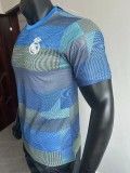 25-26 RMA Grey Blue Player Version Training Shirts