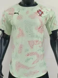 25-26 Portugal W Away Player Version Soccer Jersey*PM浅绿