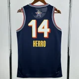 25-26 ALL-STAR HERRO #14 Royal blue Top Quality Hot Pressing NBA Jersey