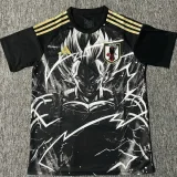 25-26 Japan Black Special Edition Fans Soccer Jersey*金边赛亚