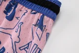 C2444 Jordan Pink Blue Casual Short Pants