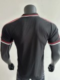 1998-1999 Man Utd Black Retro Soccer Jersey