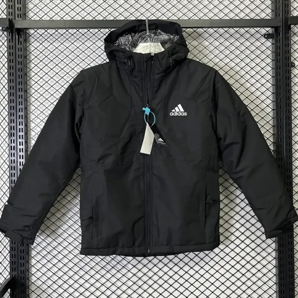 2025 AD Cotton Thickened warm Black Outdoor Jackets #P5加棉冲锋衣