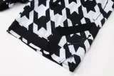 C2446 Jordan Black White Casual Short Pants