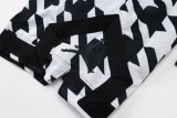 C2446 Jordan Black White Casual Short Pants