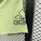 D701 NK Green Casual Short Pants