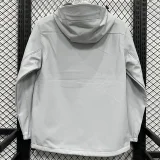 24-25 PSG Jordan Grey Outdoor Jackets #RK901冲锋衣