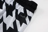 C2446 Jordan Black White Casual Short Pants