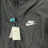 2025 NK Cotton Thickened warm Black Outdoor Jackets #Pó加棉冲锋衣