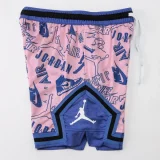 C2444 Jordan Pink Blue Casual Short Pants