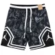 C2441 Jordan Black Casual Short Pants