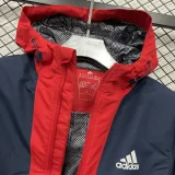 2025 AD Cotton Thickened wvarm Blue White Outdoor Jackets #P5加棉冲锋衣