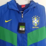 24-25 Brazi1 Blue Windbreaker