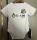 24-25 Santos FC Home Baby Infant Crawl Suit