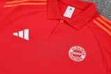 25-26 Bayern Red Polo Tracksuit