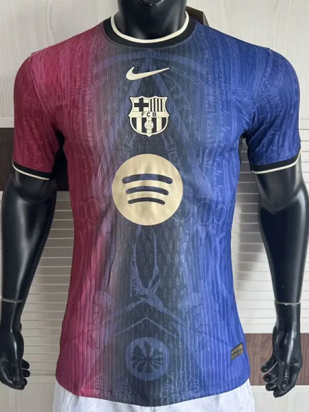 25-26 BAR Blue Red Special Edition Player Version Training Shirts