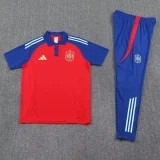 25-26 Spain Red Polo Tracksuit