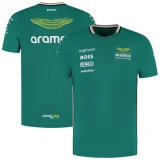 2024 Fl Aston Martin T-Shirts Racing Suit (圆领)