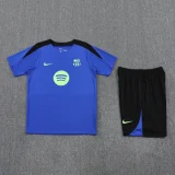 25-26 BAR Blue Training Short Suit