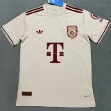 24-25 Bayern Apricot 125th Anniversary Fans Soccer Jersey*杏色