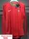 2012 Portugal Home Player Version 长袖球员 Long Sleeve Retro Soccer lersey