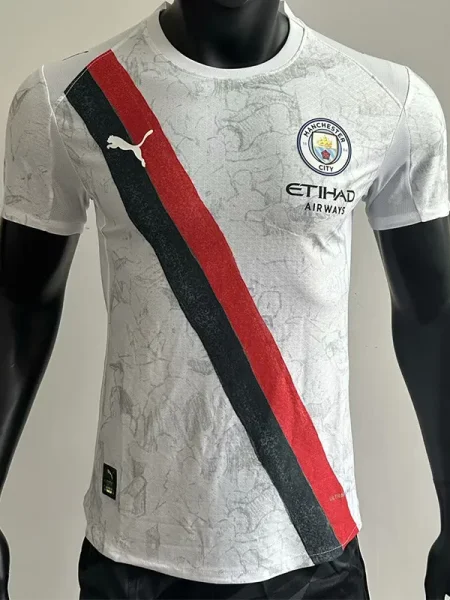 25-26 Man City Away Player Version Soccer Jersey