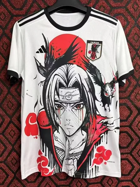 25-26 Japan White Special Edition Fans Soccer Jersey鸟鸦宇智波