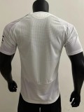 25-26 Man Utd White Purple Player Version Soccer Jersey