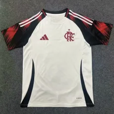 25-26 Flamengo White Red Training Shirts