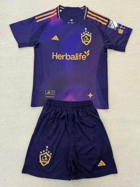 25-26 Los Angeles Purple Away Kids Soccer Jersey