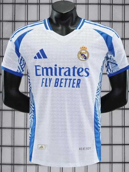 25-26 RMA White Blue Player Version Training Shirts
