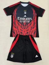 25-26 Benfca Black Concept Edition Kids Soccer Jersey