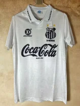 24-25 Santos FC White Commemorative Edition FansSoccer Jersey