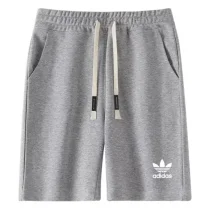 2025 AD Grey Pure Cotton Fabric Casual short Pants *灰